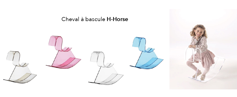 rangements/cheval a bascule enfant kids kartell fabrimeuble h